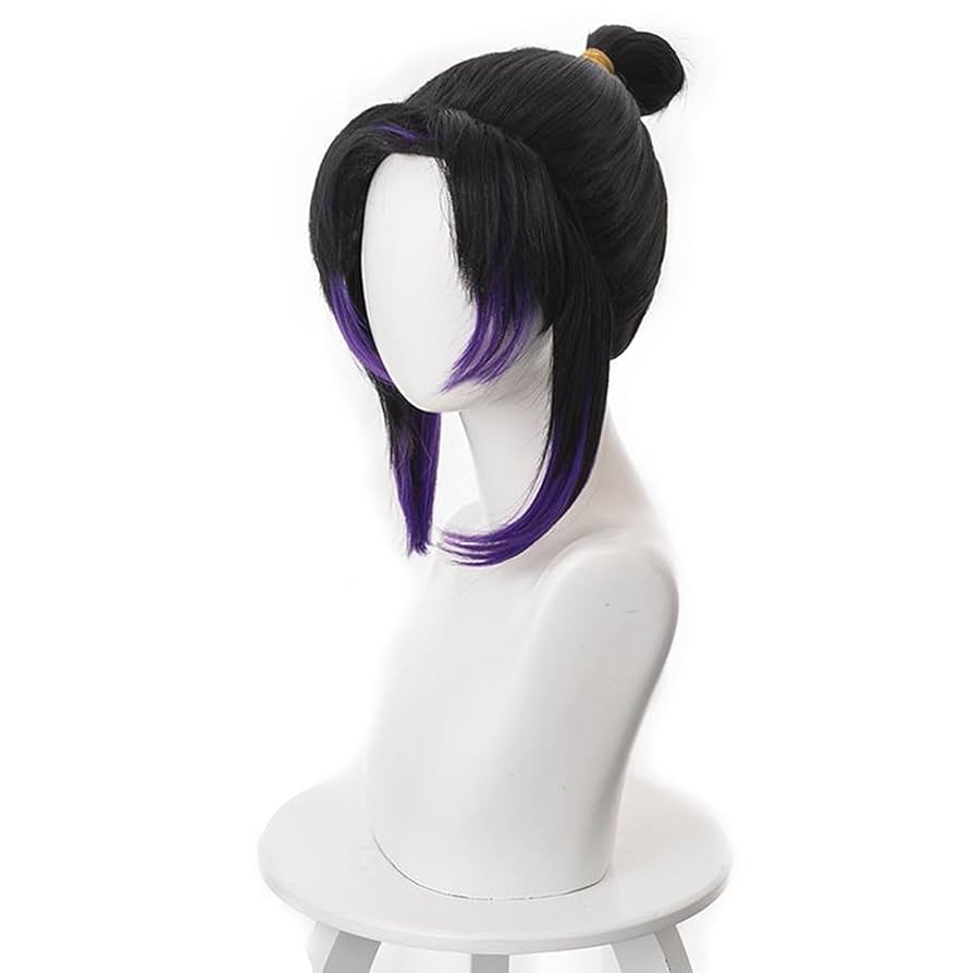 Amazon.co.jp: 胡蝶しのぶ コスプレ ウィッグ コスチューム